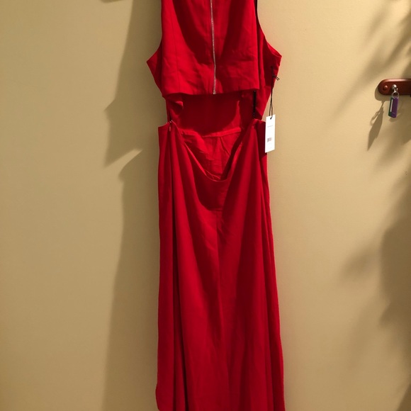 Ali & Jay- Red Open Back Dress- XL - Picture 4 of 6